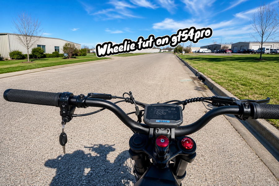 GT54 Pro wheelie tutorial in less than 2 minutes