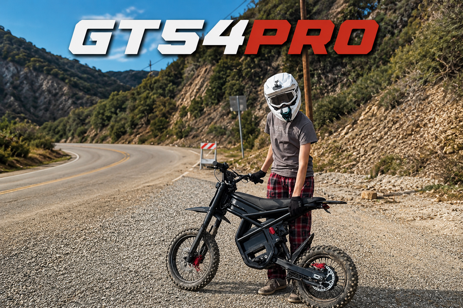 Sending it on the GT54 Pro! ☄️💨 The torque on this 3000W motor is insane.