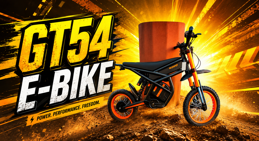 Riding Times GT54 Electric Bike Test Ride !