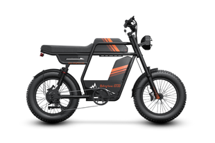 Vélo électrique GT33 tout-terrain type Cafe Racer cargo
