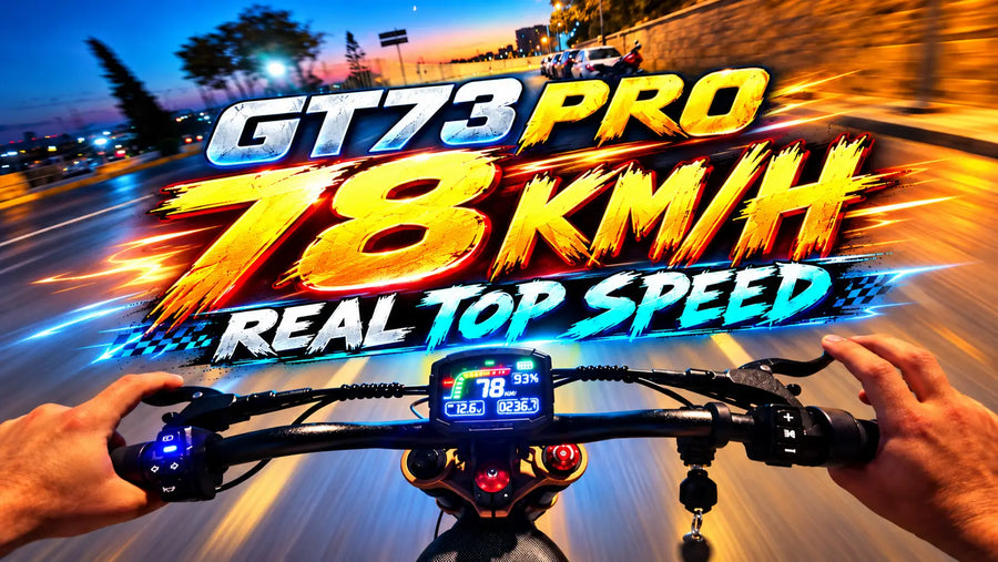 GT73 Pro Hits 78 KM/H?! 😱 Real Top Speed Test!