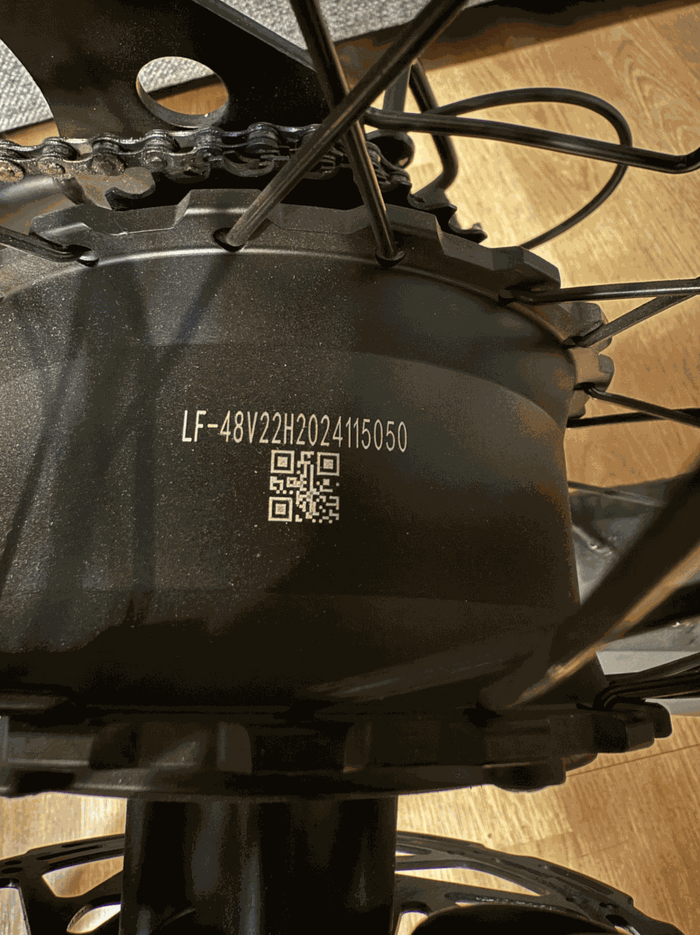 Replacement E-Bike Hub Motor for Riding'times Electric Bikes