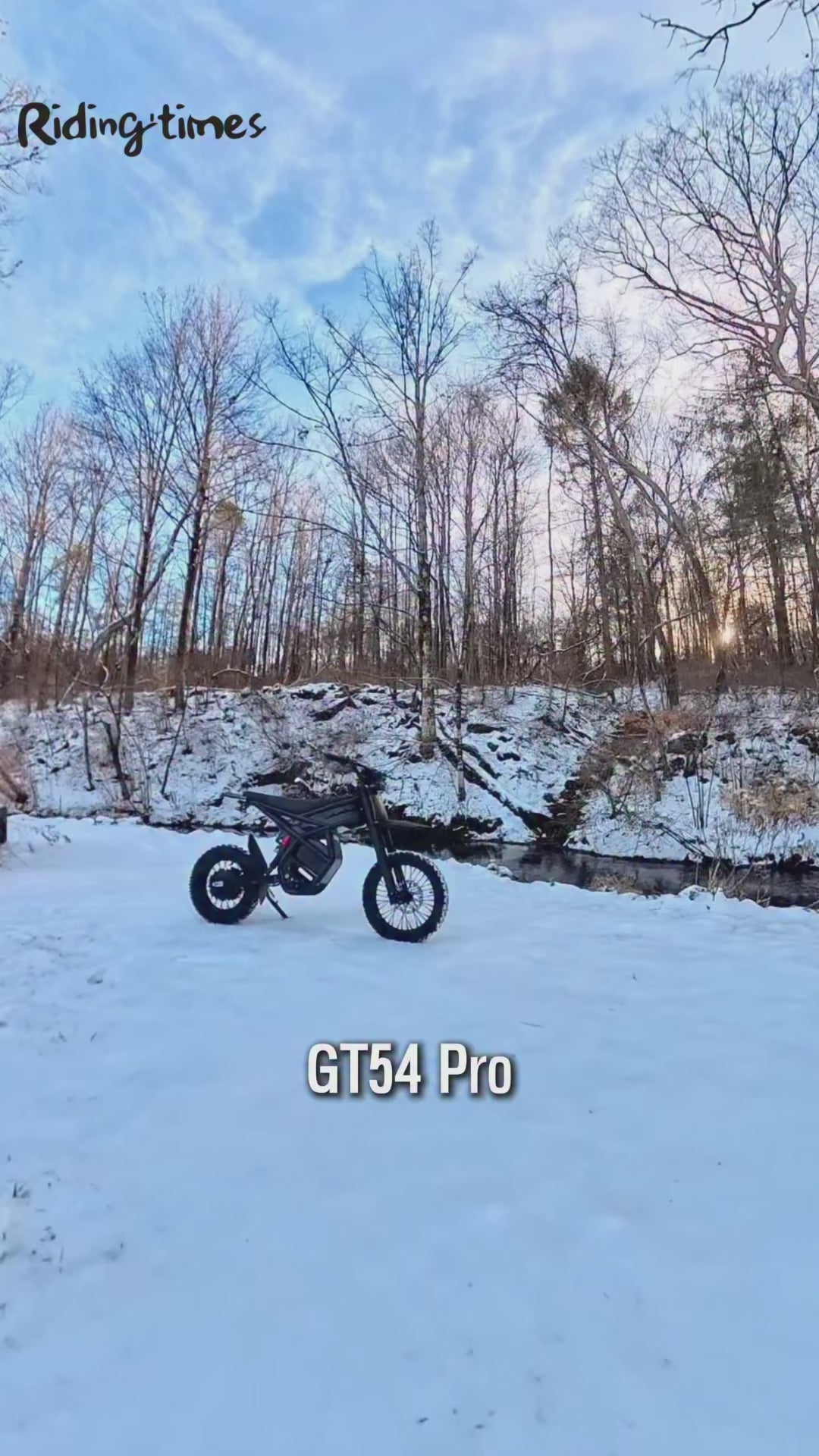 GT54pro in the snow